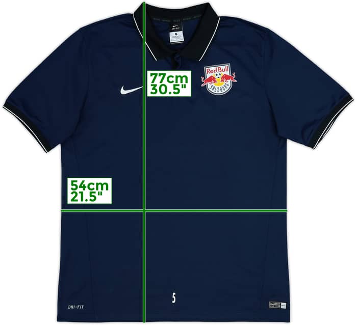 Polo Nike versión jugador del RB Salzburg 2015-16 #5 - 6/10 - (L)