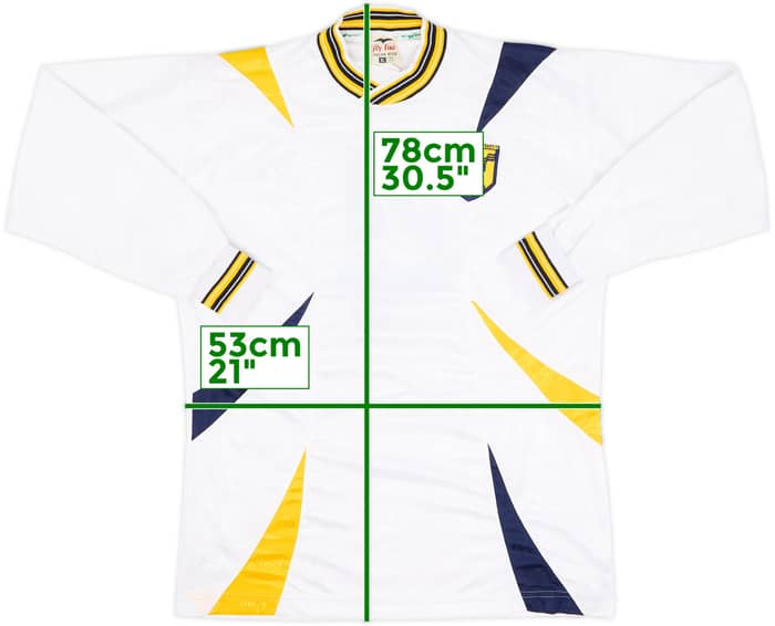 2008-09 Juve Stabia Youth Match Issue Away L/S Shirt #4