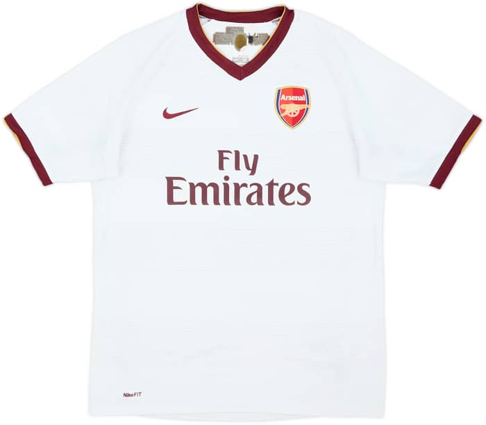 2007-08 Arsenal Away Shirt Fabregas #4 - 7/10 - (XL.Boys)