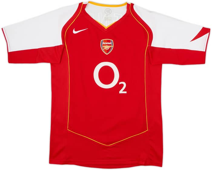 2004-05 Arsenal Home Shirt Henry #14 - 8/10 - (XL.Boys)