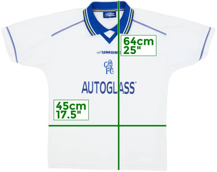 1998-00 Chelsea Away Shirt - 7/10 - (L.Boys)