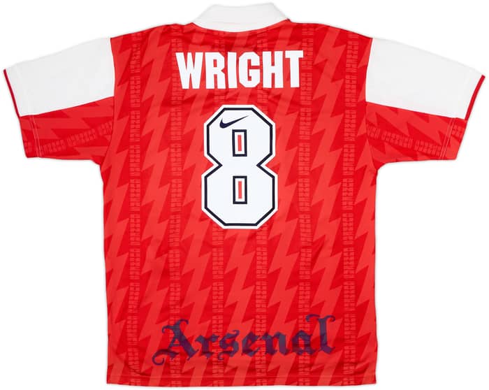 1994-96 Arsenal Home Shirt Wright #8 - 7/10 - (L)