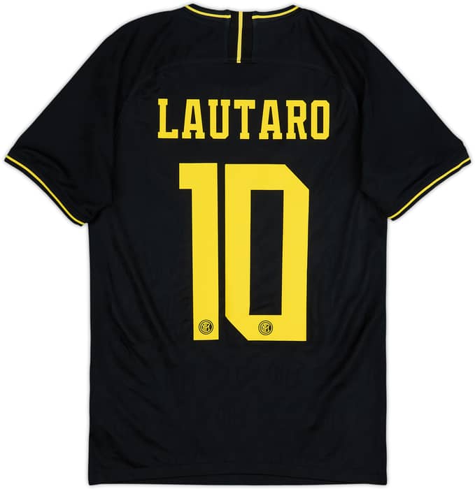 Camiseta de la tercera equipación del Inter Milan 2019-20 Lautaro #10 - 9/10 - (XS)