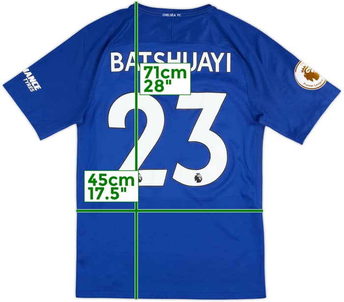 2017-18 Chelsea Home Shirt Batshuayi #23 - 7/10 - (S)