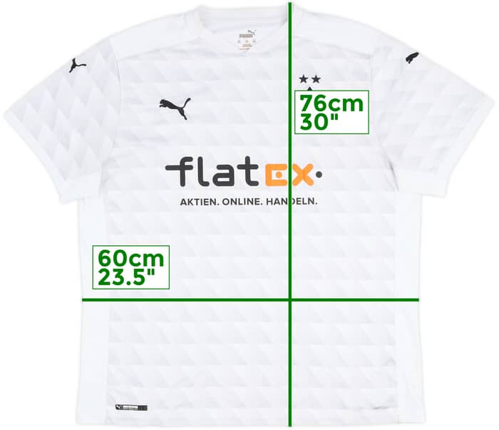 Camiseta de local del Borussia Monchengladbach 2020-21 - 5/10 - (XXL)