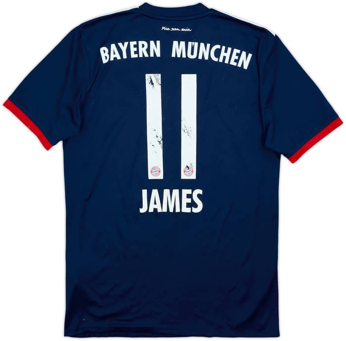 2017-18 Bayern Munich Away Shirt James #11 - 5/10 - (S)