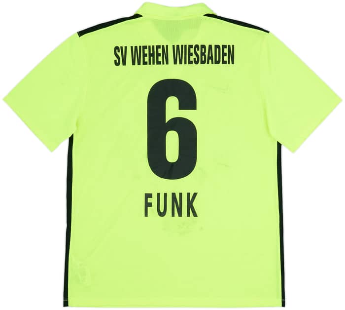 2016-17 Wehen Wiesbaden Away Shirt Funk #6 - 7/10 - (L)