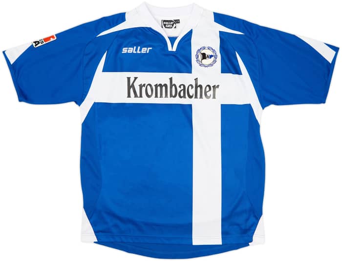 Camiseta de local de juego del Arminia Bielefeld 2007-08 Halfar #24