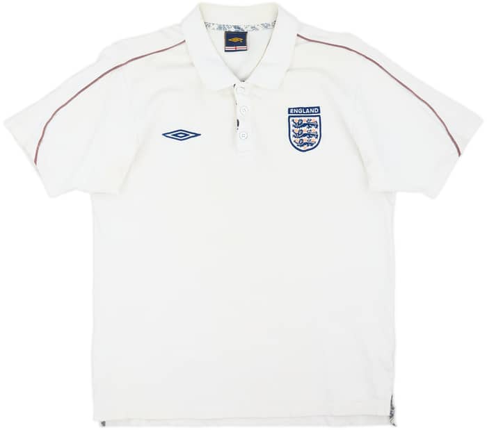 2006-07 England Umbro Polo Shirt - 4/10 - (XL)