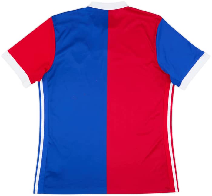 Camiseta de local firmada del FC Basel 2017-18 - 9/10 - (L)
