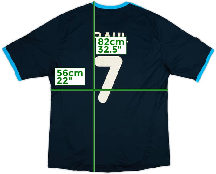 2010-12 Schalke Away Shirt Raul #7 - 4/10 - (3XL)