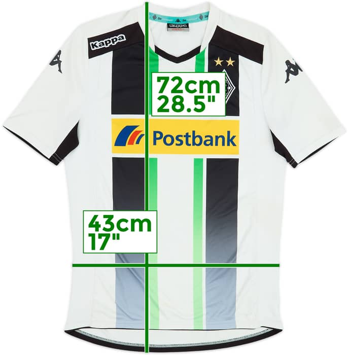 Camiseta de local firmada del Borussia Monchengladbach 2014-15 - 5/10 - (S)