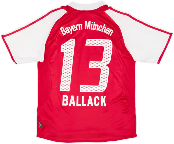 2004-05 Bayern Munich Home Shirt Ballack #13 - 9/10 - (XL.Boys)