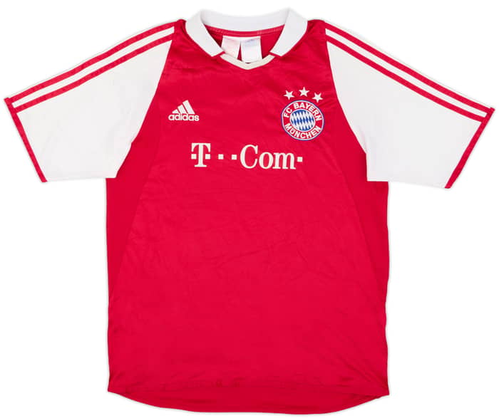 2004-05 Bayern Munich Home Shirt Ballack #13 - 9/10 - (XL.Boys)