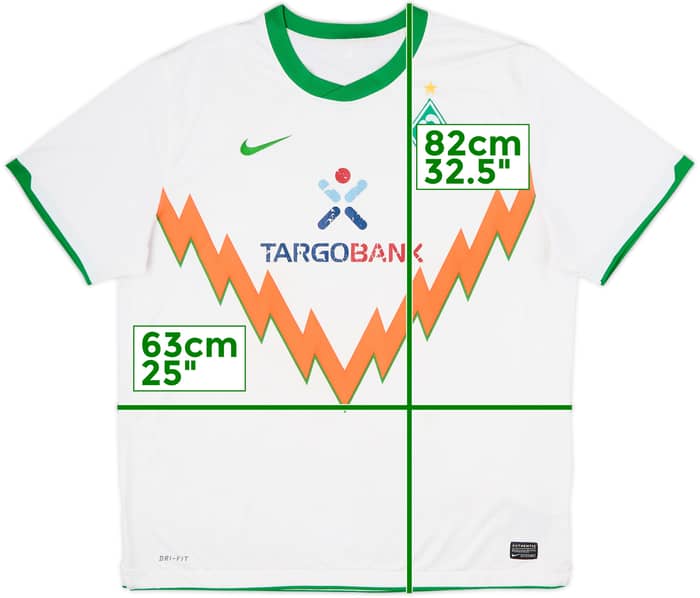 2010-11 Werder Bremen Away Shirt - 4/10 - (XXL)