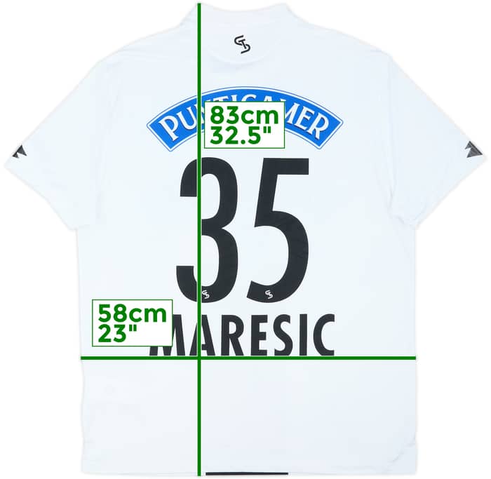 2018-19 Sturm Graz Away Shirt Maresic #35 - 8/10 - (XXL)
