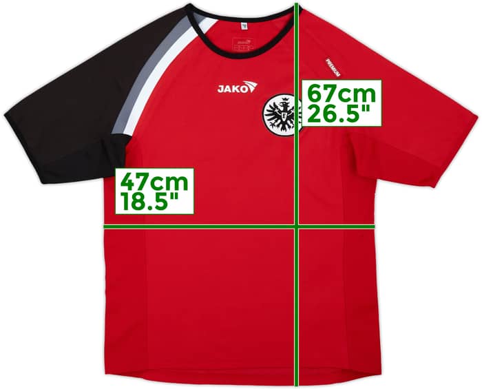 2005-06 Eintracht Frankfurt Jako Training Shirt - 8/10 - (S)