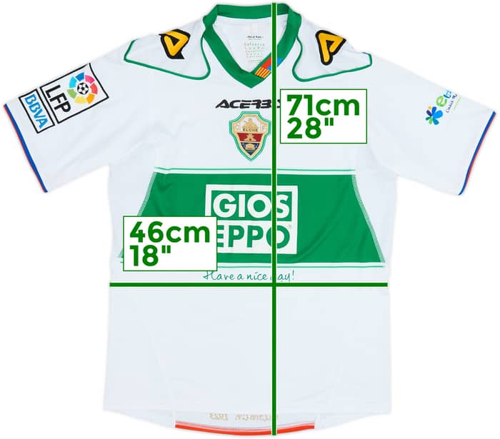 2013-14 Elche Home Shirt - 6/10 - (M)