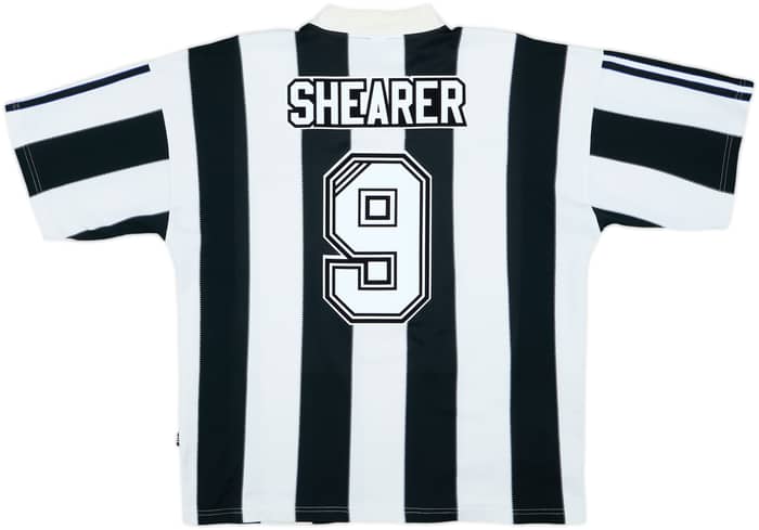 1995-97 Newcastle Home Shirt Shearer #9 - 7/10 - (XL)
