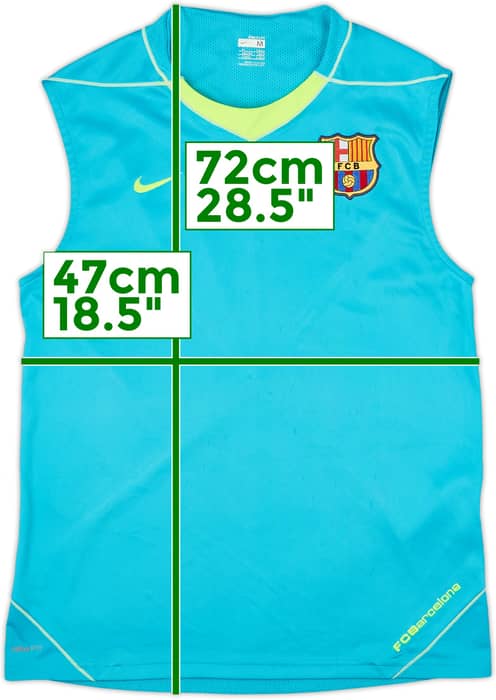 2007-08 Barcelona Nike Training Vest - 6/10 - (M)