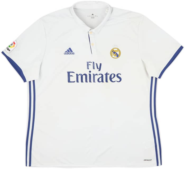 2016-17 Real Madrid Home Shirt - 5/10 - (XXL)