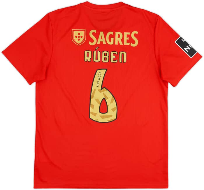 Camiseta de local del Benfica 2020-21 Ruben #6 - 8/10 - (L)