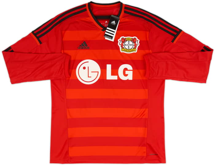 2014-15 Bayer Leverkusen Home L/S Shirt Son #7 (L)