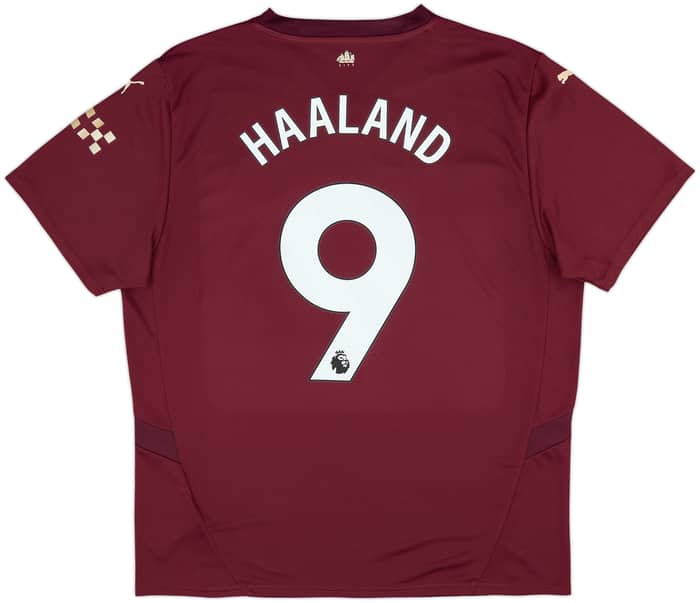 2024-25 Manchester City Third Shirt Haaland #9 - 10/10 - (XL)