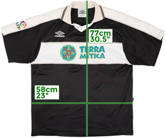 Camiseta de visitante del Levante 2000-01 #10 - 7/10 - (XL)