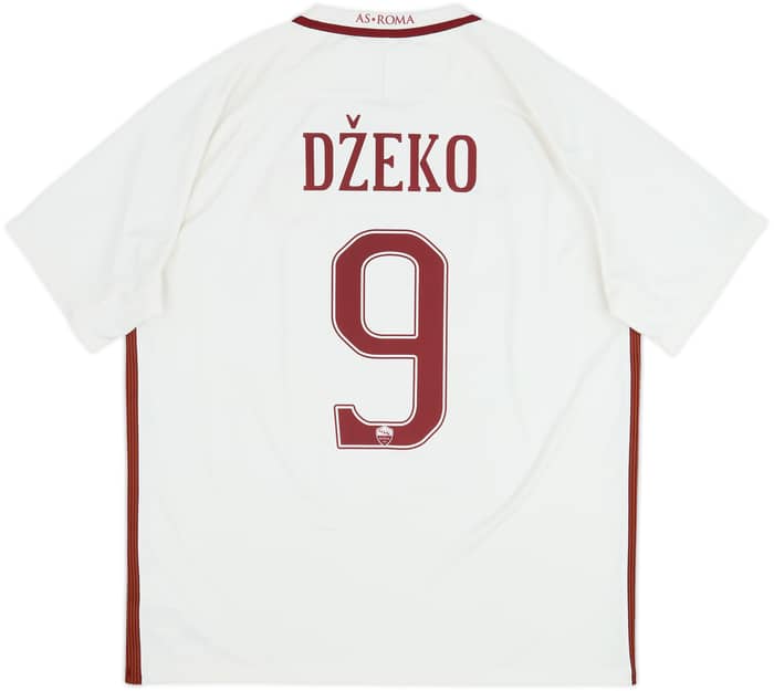 2016-17 Roma Away Shirt Dzeko #9 (XL)