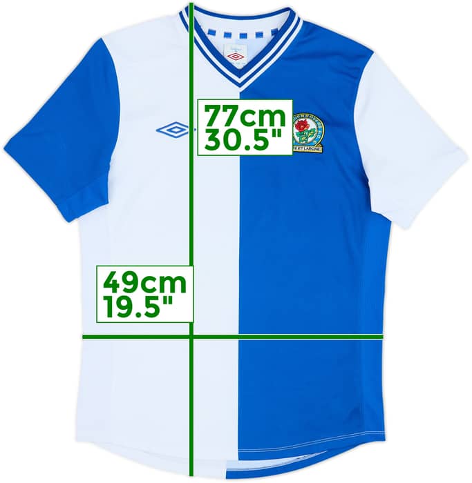 2012-13 Blackburn Home Shirt - 8/10 - (M)