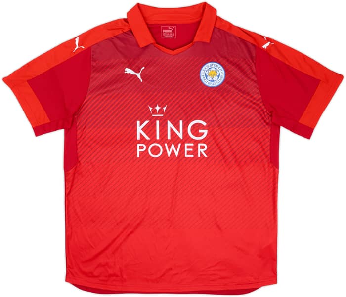 2016-17 Leicester Away Shirt Vardy #9 - 8/10 - (XXL)
