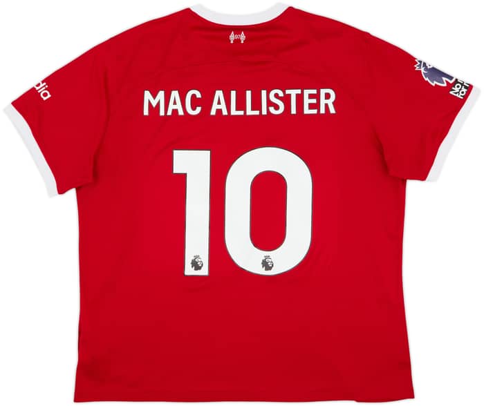 2023-24 Liverpool Home Shirt Macallister #10 - 8/10 - (XXL)