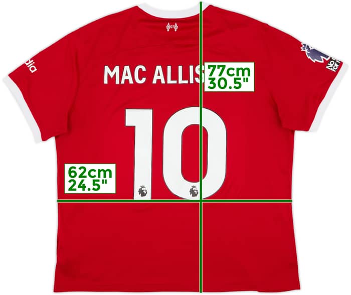 2023-24 Liverpool Home Shirt Macallister #10 - 8/10 - (XXL)