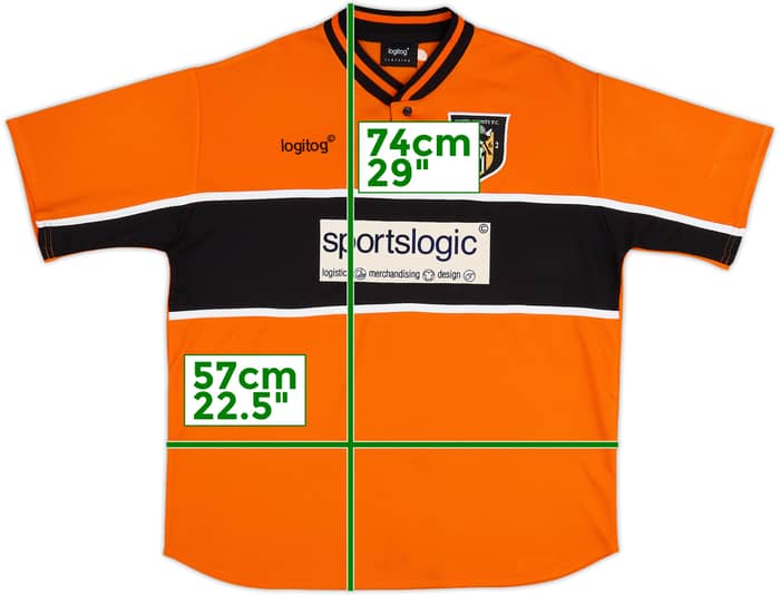 2000-01 Notts County Away Shirt - 8/10 - (XL)