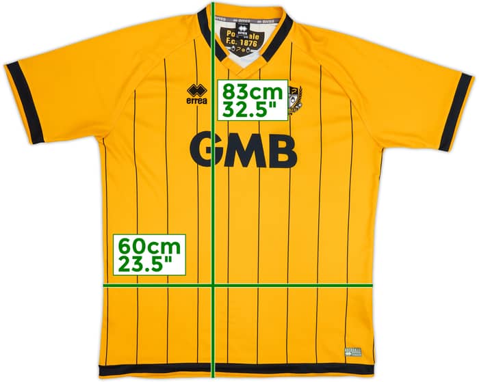 2016-17 Port Vale Away Shirt - 8/10 - (4XL)