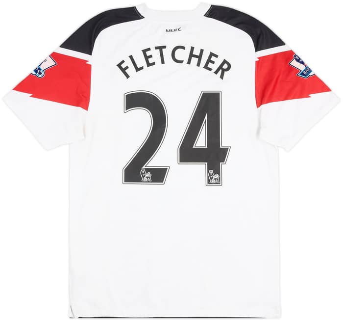 2010-12 Manchester United Away Shirt Fletcher #24 - 5/10 - (M)