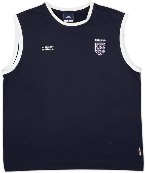2004-06 England Umbro Training Vest - 7/10 - (L)