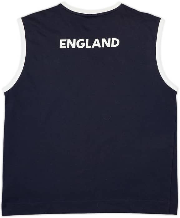 2004-06 England Umbro Training Vest - 7/10 - (L)