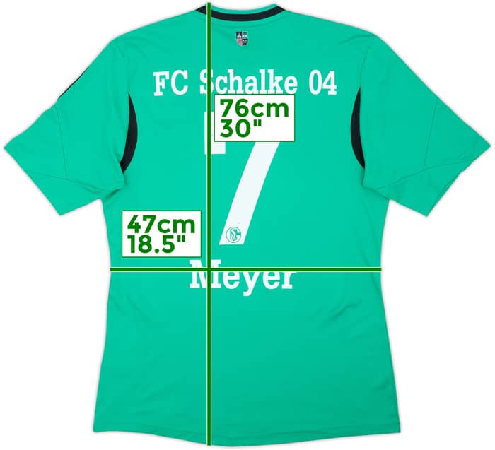 2013-15 Schalke Third Shirt Meyer #7 - 6/10 - (M)