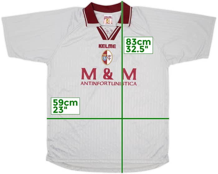 2000-01 Torino Youth Match Issue Third Shirt #13
