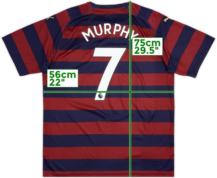 2018-19 Newcastle Away Shirt Murphy #7 - 8/10 - (XL)