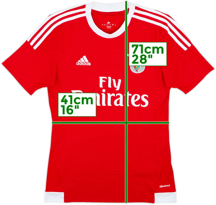 Camiseta de local del Benfica 2015-16 - 6/10 - (S)