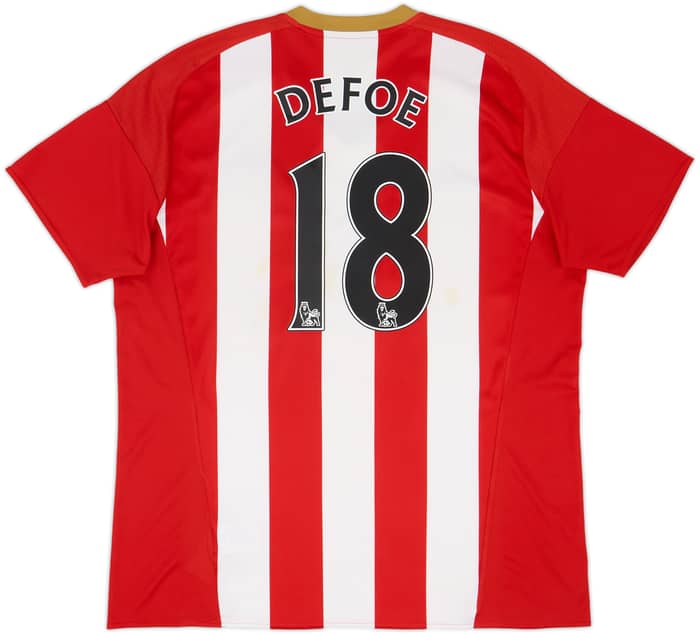 2016-17 Sunderland Home Shirt Defoe #18 - 6/10 - (XL)