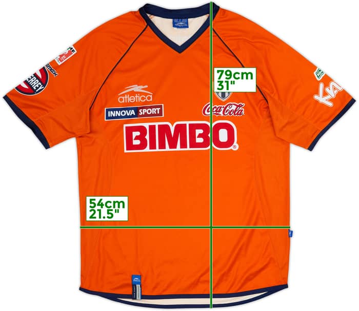 2002-03 Monterrey Away Shirt - 9/10 - (XL)