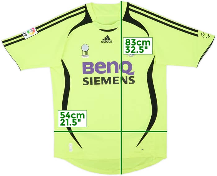 2006-07 Real Madrid GK Shirt - 7/10 - (L)