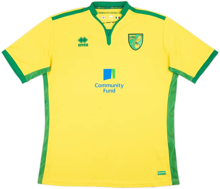 Camiseta de local del Norwich 2016-17 - 6/10 - (5XL)