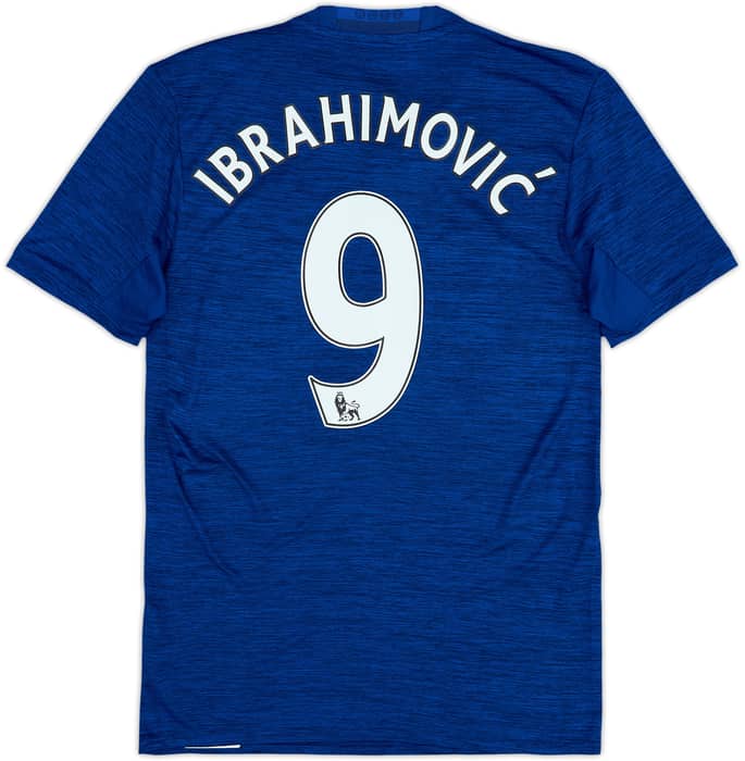 2016-17 Manchester United Away Shirt Ibrahimovic #9 (XS)