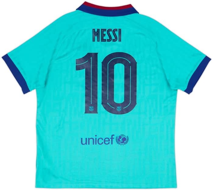 2019-20 Barcelona Third CL Shirt Messi #10 - 8/10 - (XL)