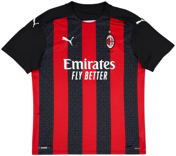 2020-21 AC Milan Home Shirt Ibrahimovic #11 - 10/10 - (L)
